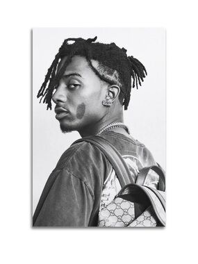 Playboi Carti Poster Rapper Music 24” X 16” Canvas New Sealed
